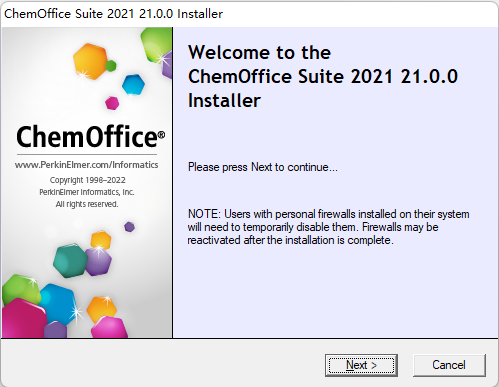 ChemOffice21安装界面.png