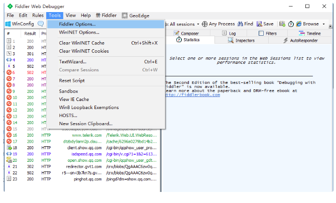 Tool;FiddlerOptions;HTTPS.png Tools–>FiddlerOptions;HTTPS.png