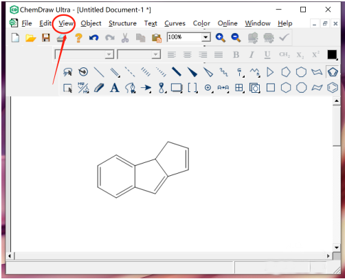 Chemdraw绘制元素View工具.png