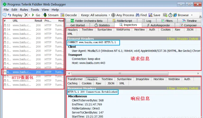 如何使用fiddler分析抓包数据