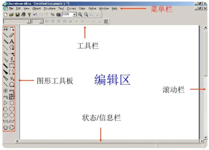 ChemDraw的File菜单，选择Apply Document Settings from界面.png