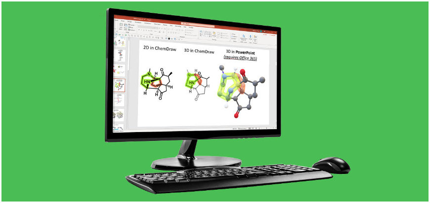 ChemDraw 中的颜色和尺寸如何提供新的清晰度