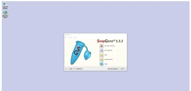  SnapGene软件概览_打开软件界面.png