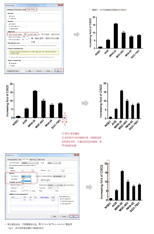 对柱子间距、宽度、Y轴刻度方向等进行调整.png