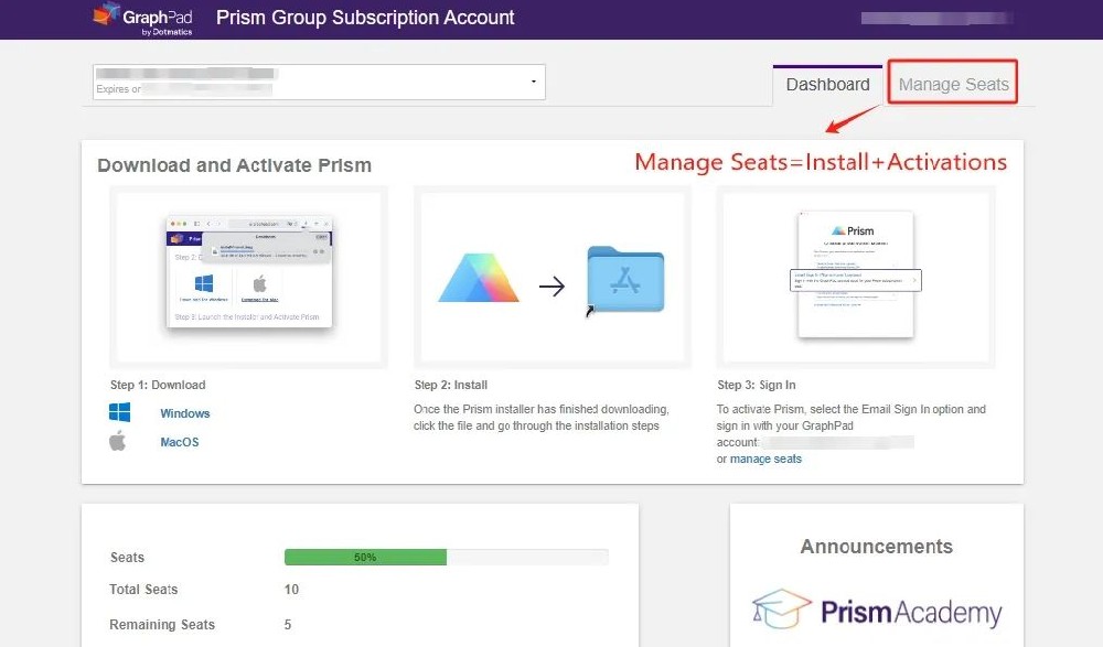 GraphPad Prism 推出 User-Based 订阅模式