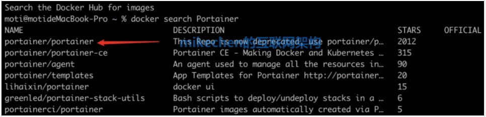 docker search Portaine.png