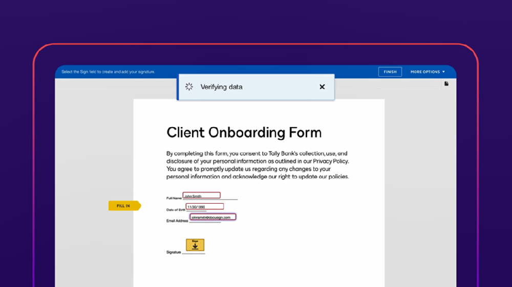 如何确保签署数据准确无误？Docusign 数据验证给你答案